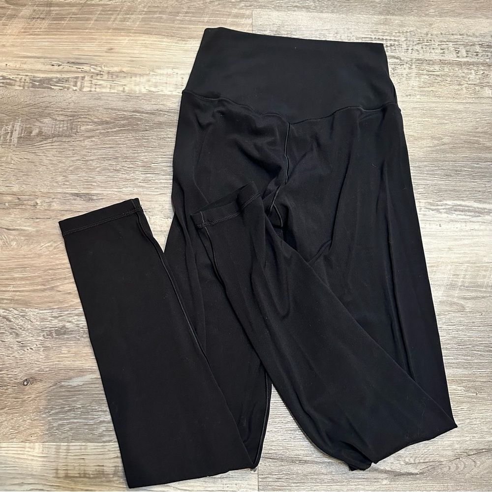 BUNDLE 3 AERIE Real Me 7/8 High Rise Legging Women Size Small Black Brown Blue - Picture 4 of 10